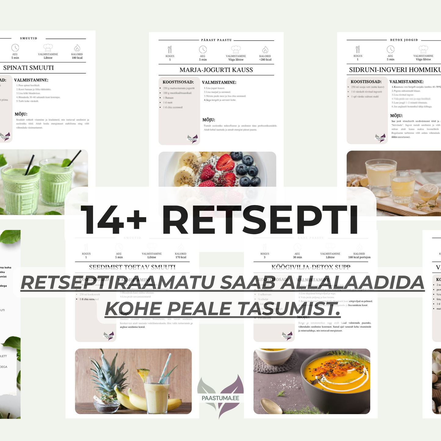 KEHA PUHASTAMISE RETSEPTID